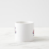 Tasse Expresso Happy 49th Birthday paint font (Devant)