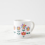 Tasse Expresso Happy Flowers (Devant droit)