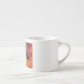 Tasse Expresso Happy Halloween Funny Bright Citrouille Party (Droite)