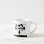 Tasse Expresso Happy Halloween:Mug with Mysterious Silhouette (Droite)