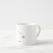 Tasse Expresso Hawaï (Devant droit)
