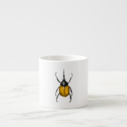 Tasse Expresso Hercules beetle (Devant)