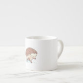 Tasse Expresso Hérisson bébé mignon (Devant droit)