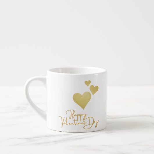 Tasse Expresso Heureuse Sainte-Valentin 2.0 (Gauche)