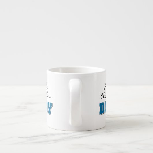 Tasse Expresso Heureux nouveaux cadeaux papa (Dos)