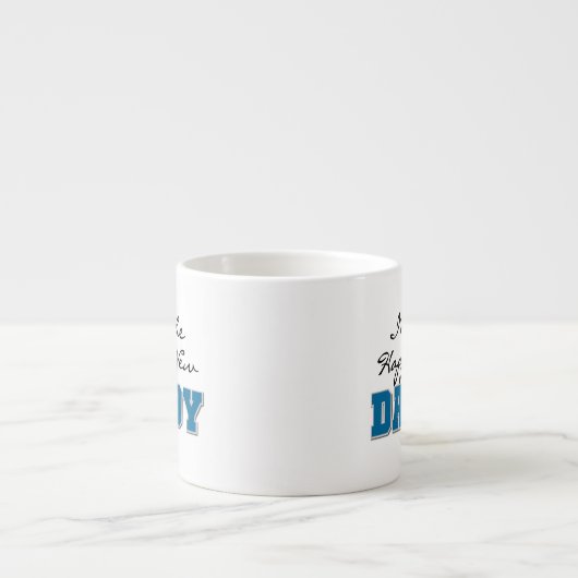 Tasse Expresso Heureux nouveaux cadeaux papa (Devant)