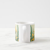 Tasse Expresso Hokusai grasshopper et iris Japon (Dos)