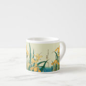 Tasse Expresso Hokusai grasshopper et iris Japon (Devant droit)