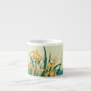 Tasse Expresso Hokusai Sauterelle Iris Impression Vintage : Japon