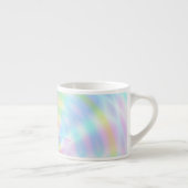 Tasse Expresso Holographique Iridescente Personnalisée Fille Arc- (Droite)
