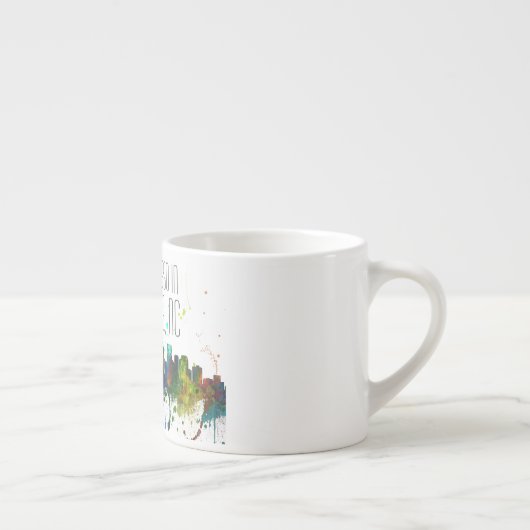 TASSE EXPRESSO HORIZON DE CHARLOTTE, LA CAROLINE DU NORD (Droite)