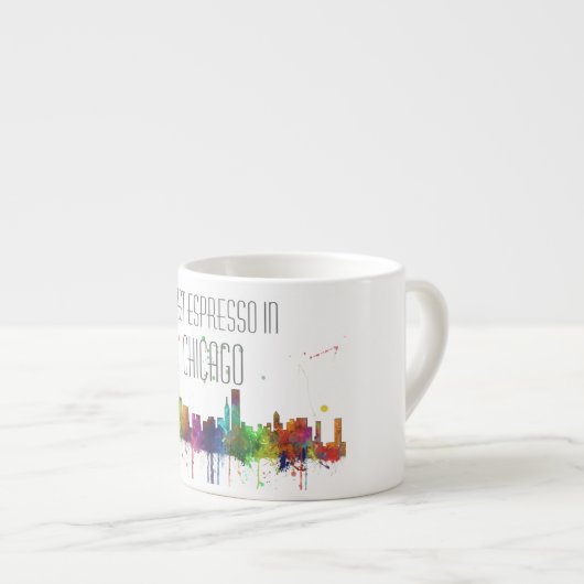 TASSE EXPRESSO HORIZON DE CHICAGO, L'ILLINOIS (Devant droit)