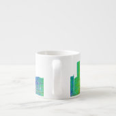 Tasse Expresso Horizon de Houston (Dos)