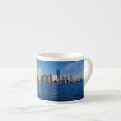 Tasse Expresso Horizon de Miami, la Floride (Devant droit)