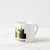 Tasse Expresso Horizon de New York City (Devant droit)