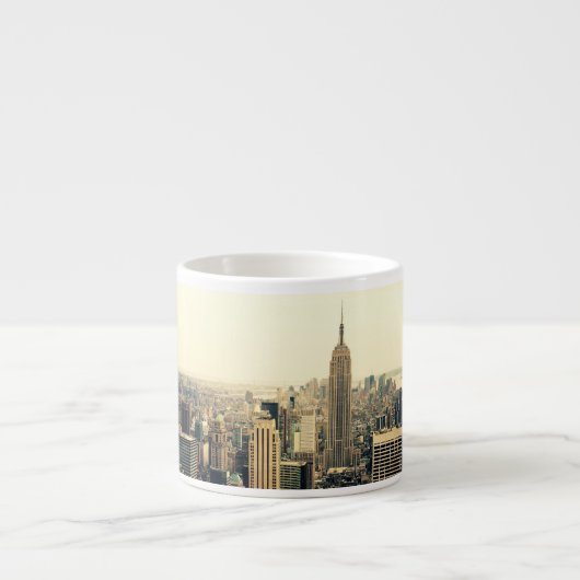 Tasse Expresso Horizon de New York City (Devant)