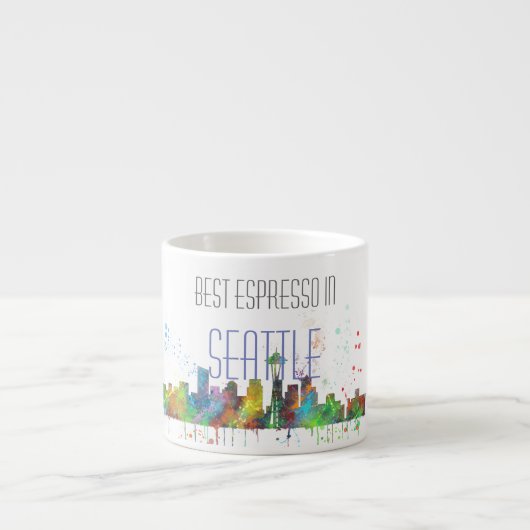 TASSE EXPRESSO HORIZON DE SEATTLE WASHINGTON (Devant)