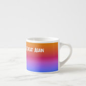 Tasse Expresso Horizon rose (Droite)