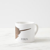 Tasse Expresso Horseshoe crab (Devant droit)