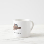 Tasse Expresso Howdy Cowboy Casquette (Devant droit)
