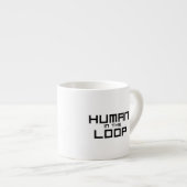 Tasse Expresso Human in the Loop Minimalist  (Devant droit)