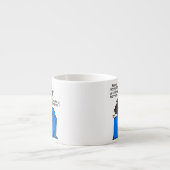 Tasse Expresso Humour alors fini inachevé de mariage (Devant)