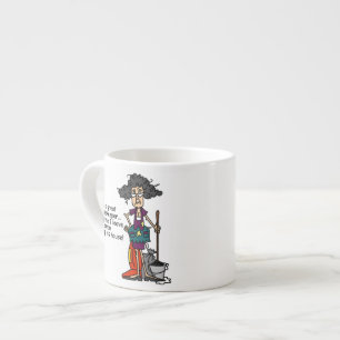Tasse Expresso Humour de femme de charge