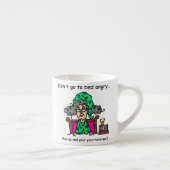 Tasse Expresso Humour heure du coucher (Droite)