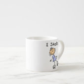 Tasse Expresso I Patinage - Patinage à rouleaux pour filles (Devant droit)