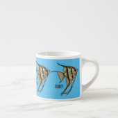 Tasse Expresso Illustration d'angelfish (Droite)
