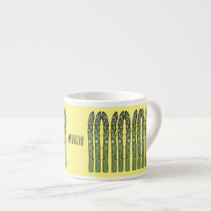 Tasse Expresso Illustration d'Asparagus