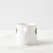 Tasse Expresso Illustration de Bok choy (Dos)