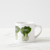 Tasse Expresso Illustration de Bok choy (Droite)