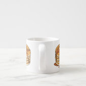 Tasse Expresso Illustration de dessin animé de Pancake (Dos)