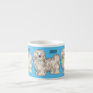 Tasse Expresso Illustration de dessin de chien de Havan