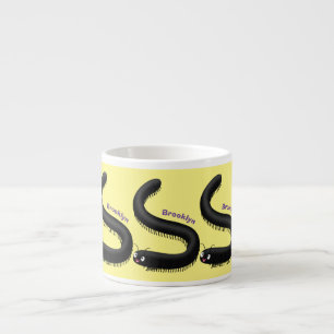 Tasse Expresso Illustration de dessin mignon millipede