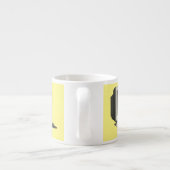 Tasse Expresso Illustration de dessin sur ordinateur (Dos)