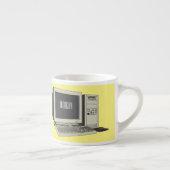 Tasse Expresso Illustration de dessin sur ordinateur (Droite)