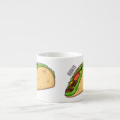 Tasse Expresso Illustration de dessin sur Taco (Devant)