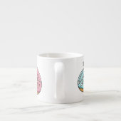 Tasse Expresso Illustration de Donut (Dos)