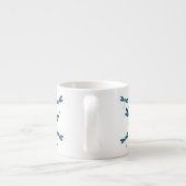 Tasse Expresso Illustration de dragonfly (Dos)