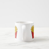 Tasse Expresso Illustration de frites (Dos)