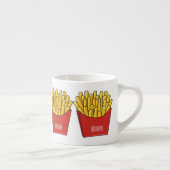 Tasse Expresso Illustration de frites (Droite)