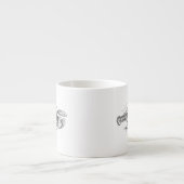 Tasse Expresso Illustration de homard (Devant)