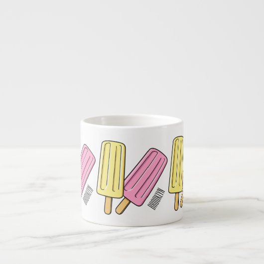 Tasse Expresso Illustration de Ice pop (Devant)