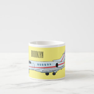 Tasse Expresso Illustration de jet privé