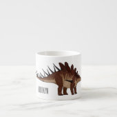 Tasse Expresso Illustration de Kentrosaurus (Devant)