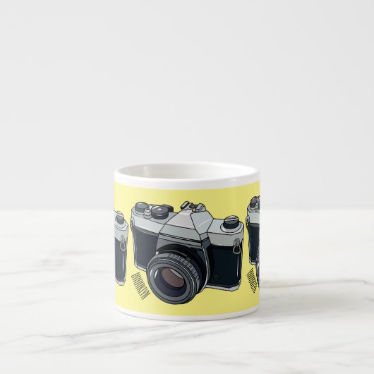 Tasse Expresso Illustration de la caméra (Devant)