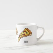 Tasse Expresso Illustration de la pizza (Droite)