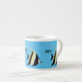 Tasse Expresso Illustration de l'idole mauresque (Devant droit)